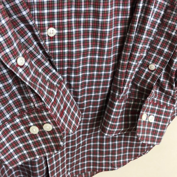 Lauren by RL Plaid Buttoned Down Shirt Size L - Picture 4 of 8